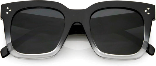 '- Oversized Fashion Retro Square Sunglasses for Women Vintage Style 50Mm