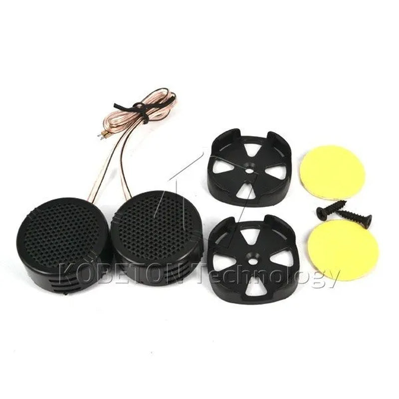 Universal High Efficiency 2X 500W Car Mini Dome Tweeter Loudspeaker Loud Speaker Super Power Audio Auto Sound Klaxon Tone