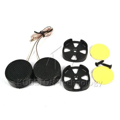 Universal High Efficiency 2X 500W Car Mini Dome Tweeter Loudspeaker Loud Speaker Super Power Audio Auto Sound Klaxon Tone