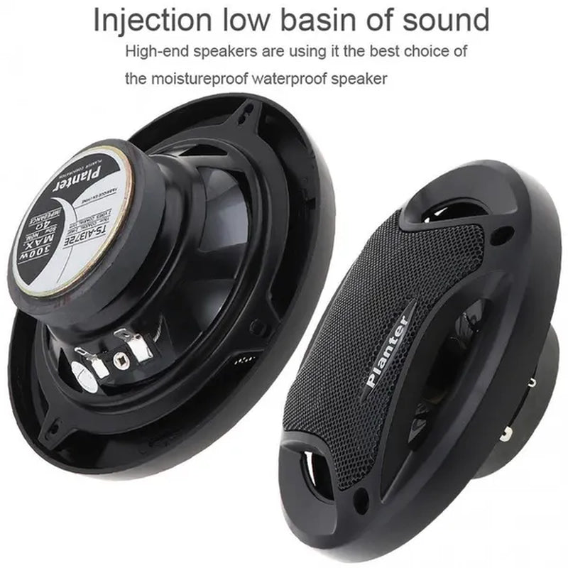 TS-A1372E 5 Inch 300W Car Hifi Coaxial Speaker Vehicle Door Auto Audio Music Stereo Full Range Frequency Speakers for Cars