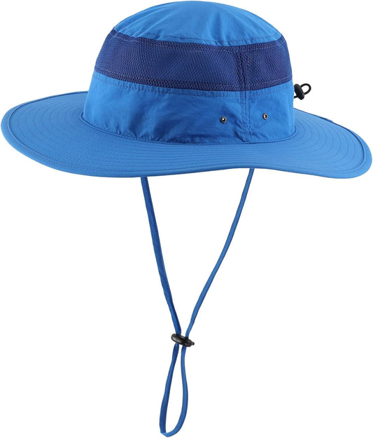 UPF 50+ Men'S Sun Hat Wide Brim Bucket Hat UV Protection Hat for Mens Womens Beach Safari Gardening Golf Fishing