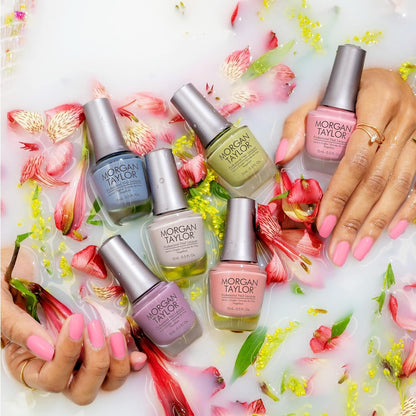 Pure Beauty Collection - Nail Lacquer, Nail Polish, Pastel Nail Polish, Spring Nail Lacquer (Malva, 9Ml)