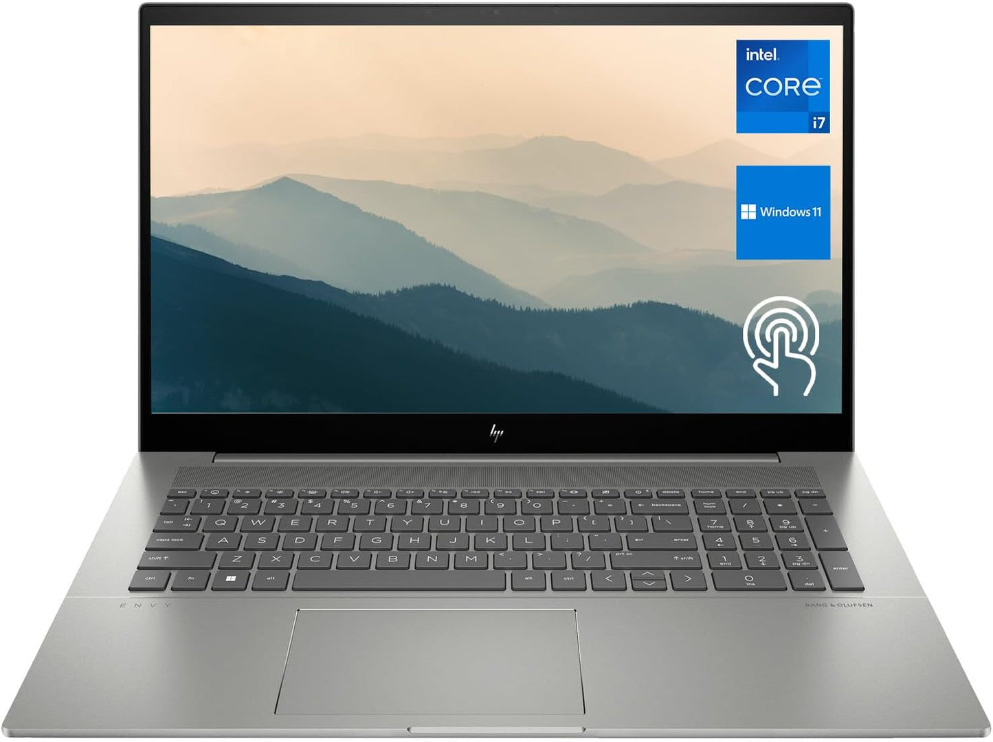 2023 Latest Envy 17T Premium Laptop, 17.3" FHD Touchscreen, Intel Core I7-13700H, 64GB RAM, 2TB SSD, Webcam, HDMI, Wi-Fi 6, Backlit Keyboard, Windows 11 Home, Grey