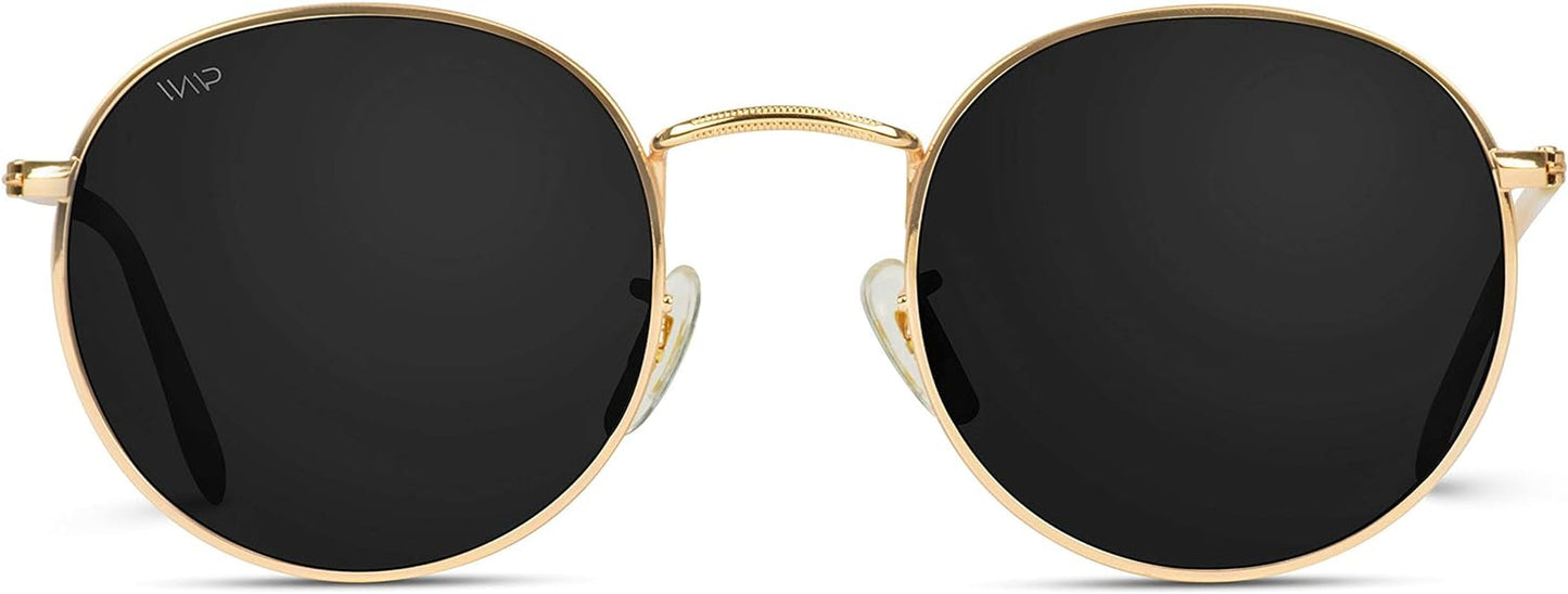 '- Reflective Lens round Trendy Sunglasses