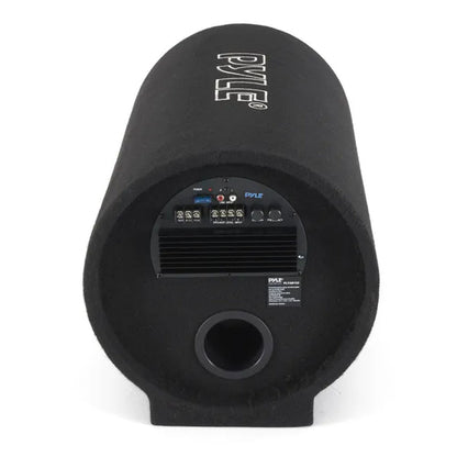 Pyle 12-Inch 600W Enclosed Car Audio Subwoofer Tube Speaker System (Open Box)