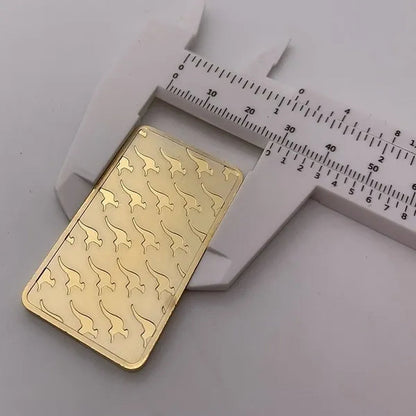 Box Gold Coin Commemorative Coin 30G 1PCS Gold-Plated 999.9 Copy Commemorative Coin Collection Crafts