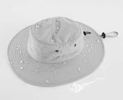 UPF50+ Mens Sun Hat Wide Brim Fishing Hat Sun Protection Hat for Mens Womens Bucket Hat for Beach Gardening Golf