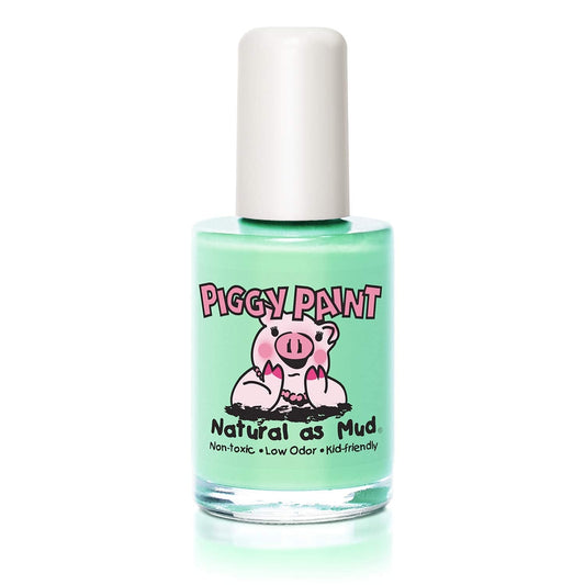 | 100% Non-Toxic Girls Nail Polish | Safe, Cruelty-Free, Vegan, & Low Odor for Kids | Mint to Be