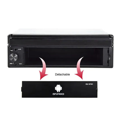 Amprime 1Din Android Car Radio Wifi Car Multimedia GPS Navigation Autoradio Bluetooth Stereo Radio FM AUX USB Auto Audio Player