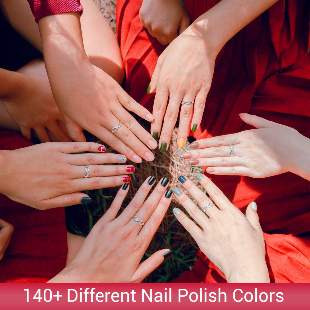 Nail Polish - Quick Dry Nail Lacquer, Non-Toxic, Vegan, and Cruelty-Free Nail Paint Art for Adults & Kids - No Toluene, No Formaldehyde, No DBP, and Free of TPHP (Giddy Up, 0.43 Fl Oz.)