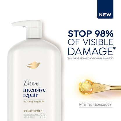 Conditioner Intensive Repair Pack of 4 for Damaged Hair Conditioner with Bio-Restore Complex 31 Oz