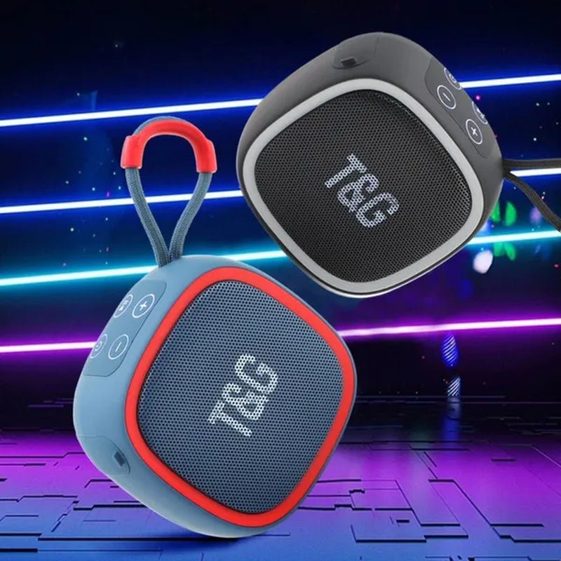 2023 T&G Mini Bluetooth Speaker Portable Speaker Wireless Connection Outdoor Sport Audio Stereo Support TF FM Card Car Audio