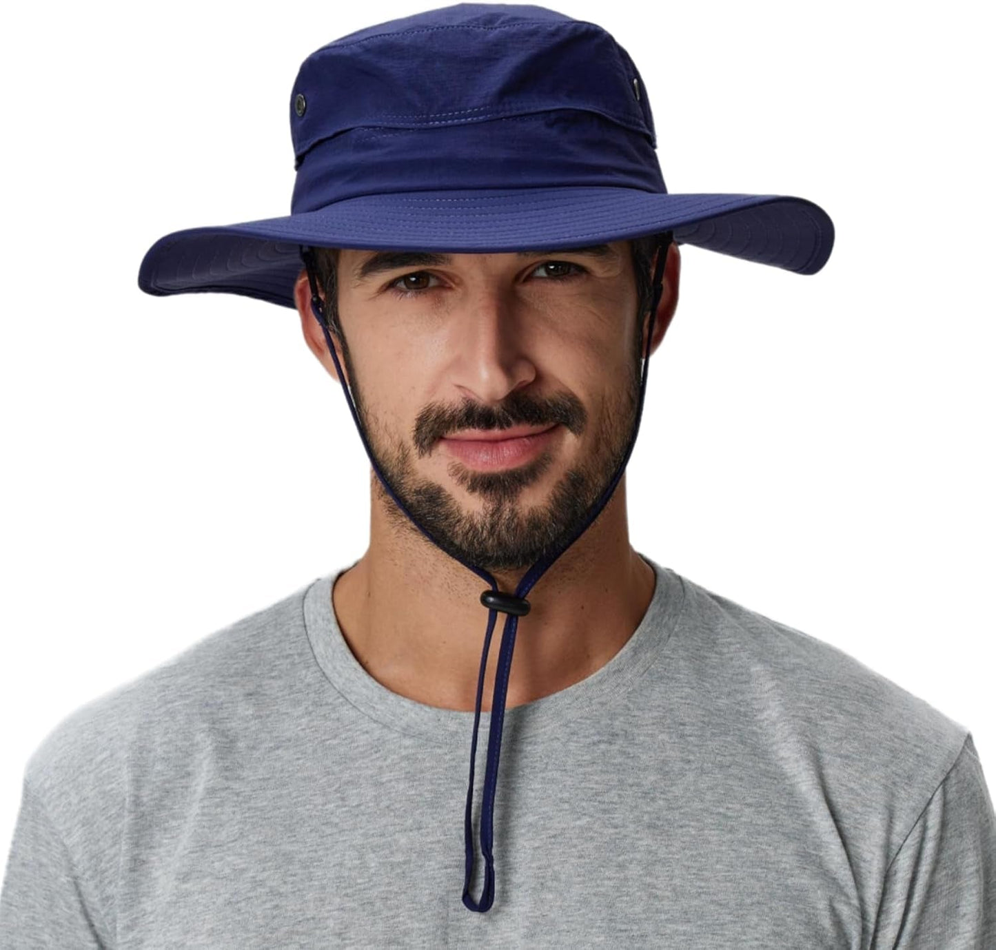 UPF50+ Mens Sun Hat Wide Brim Fishing Hat Sun Protection Hat for Mens Womens Bucket Hat for Beach Gardening Golf