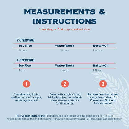 Basmati Rice, Organic Long Grain White Rice - Non-Sticky, Fluffy, Nutty, Aromatic Rice, Vegan Food, Healthy Meals, Gluten-Free Rice Grown in California, 64 Oz