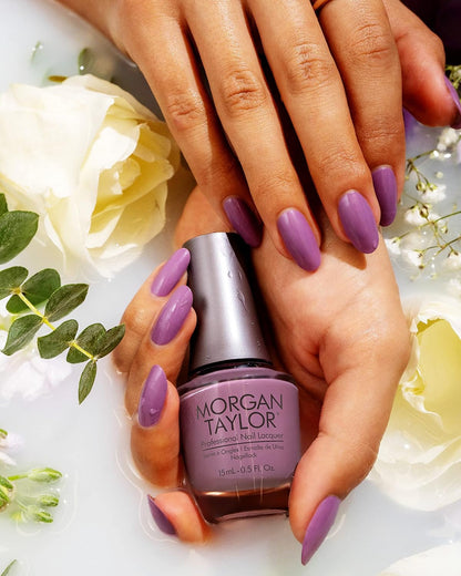 Pure Beauty Collection - Nail Lacquer, Nail Polish, Pastel Nail Polish, Spring Nail Lacquer (Malva, 9Ml)