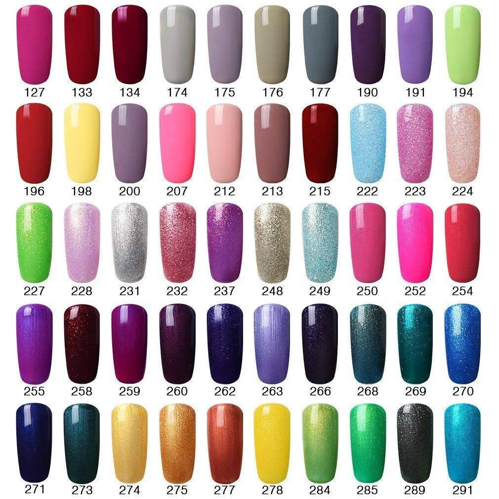 Soak-Off UV LED Gel Polish Nail Art Manicure Lacquer Thistle Color 028