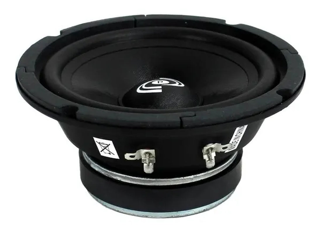 Pyle 6.5" 300W Car Mid Bass Midrange Woofer Audio Speaker 8 Ohm Black (Open Box)