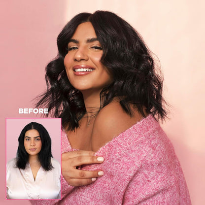 PUFF.ME Hair Volumizing Mousse | Lightweight & Flexible Hold Hair Mousse for Curls, Waves, or Straight Hair | Paraben & Sulfate-Free Hair Volumizer for Fine Hair with Vitamin B5 & E, 250Ml