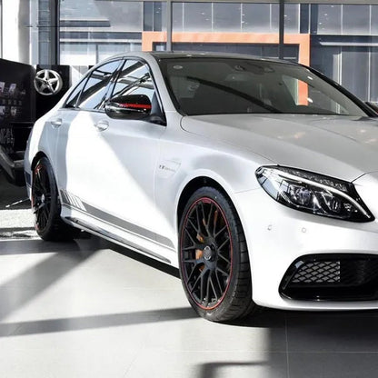 Car Sticker for Mercedes Benz Auto Racing Stripe Side Body DIY Decal Car Tuning Accessories