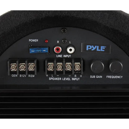 Pyle 12-Inch 600W Enclosed Car Audio Subwoofer Tube Speaker System (Open Box)