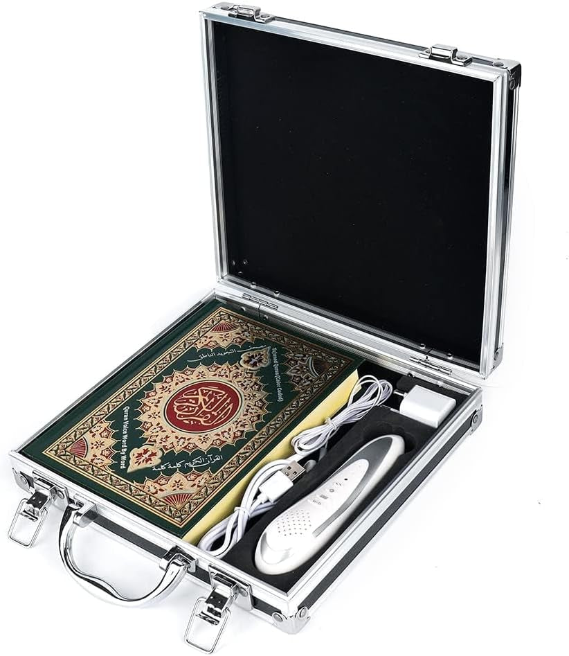 Electronic Foreign Language Translators - Quran Pen Reader, Reading Pen for Kids, Arabic Books for Kids - Quran Recitation, Language Translator Pen - Small Quran Player with Arabic and English