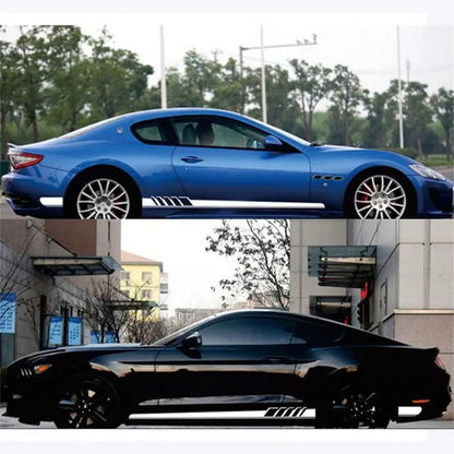 Car Sticker for Mercedes Benz Auto Racing Stripe Side Body DIY Decal Car Tuning Accessories