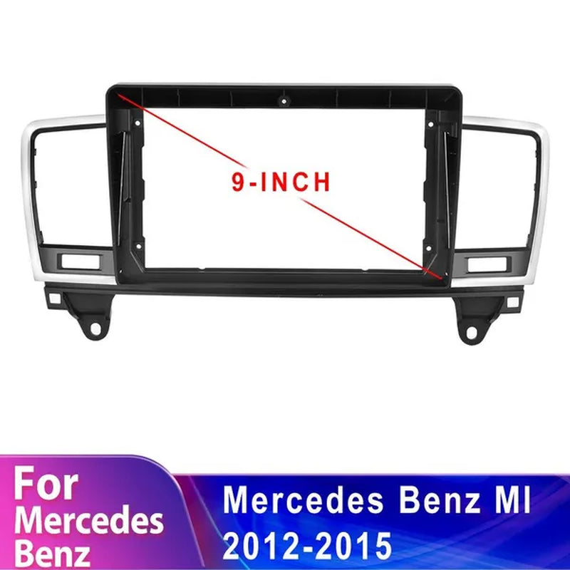 PODOFO New【2+32G】【For Mercedes-Benz ML 2012-2015】2Din Android 11 Car Stereo Radio 9'' HD Touch Screen Car MP5 Player Autoradio GPS Support Hifi WIFI Bluetooth Mirror Link FM/RDS Radio with AHD Camera& DVR