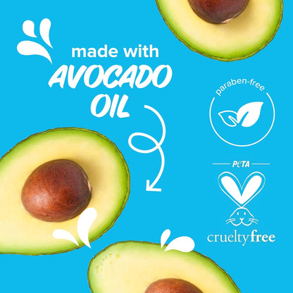 3 Minute Miracle Moist Deep Conditioner for Dry Hair, Avocado & Jojoba Oil, Safe for Color Treated Hair, Nourishing Hydration, Silky Shine, Paraben-Free, 16 Fl Oz Each, Triple Pack