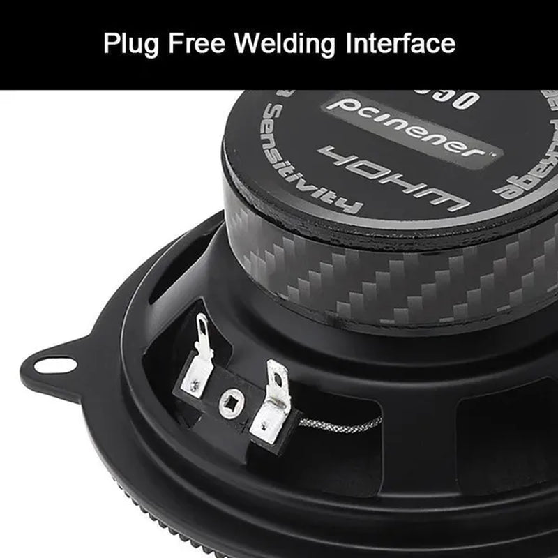 5 Inch 150W Car Component Speaker System 13Cm Vehicle Door Auto Audio Stereo Speakers Set Hifi with Tweeter Crossover