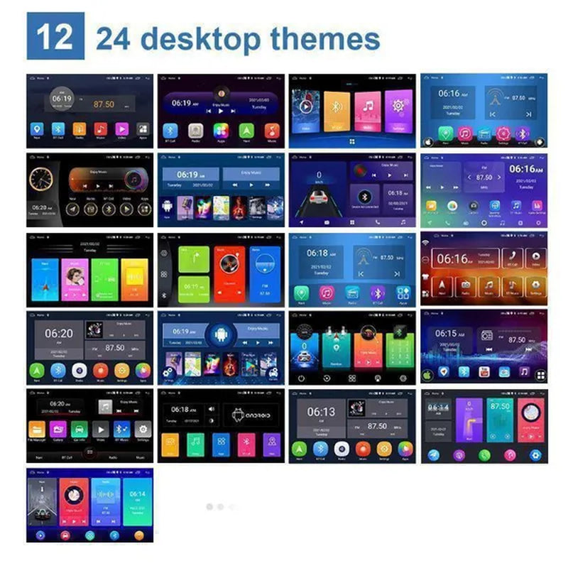 HIKITY NEW [Android 11 & 2+32G] 9" Autoradio for Mercedes-Benz ML320 2003-2005 2 Din Android 11 GPS Navigation Car Audio Radio Stereo