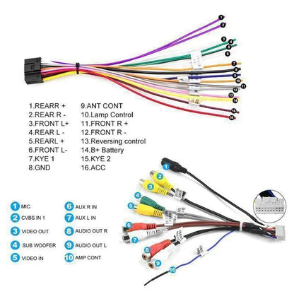 HIKITY NEW [Android 11 & 2+32G] 9" Autoradio for Mercedes-Benz ML320 2003-2005 2 Din Android 11 GPS Navigation Car Audio Radio Stereo