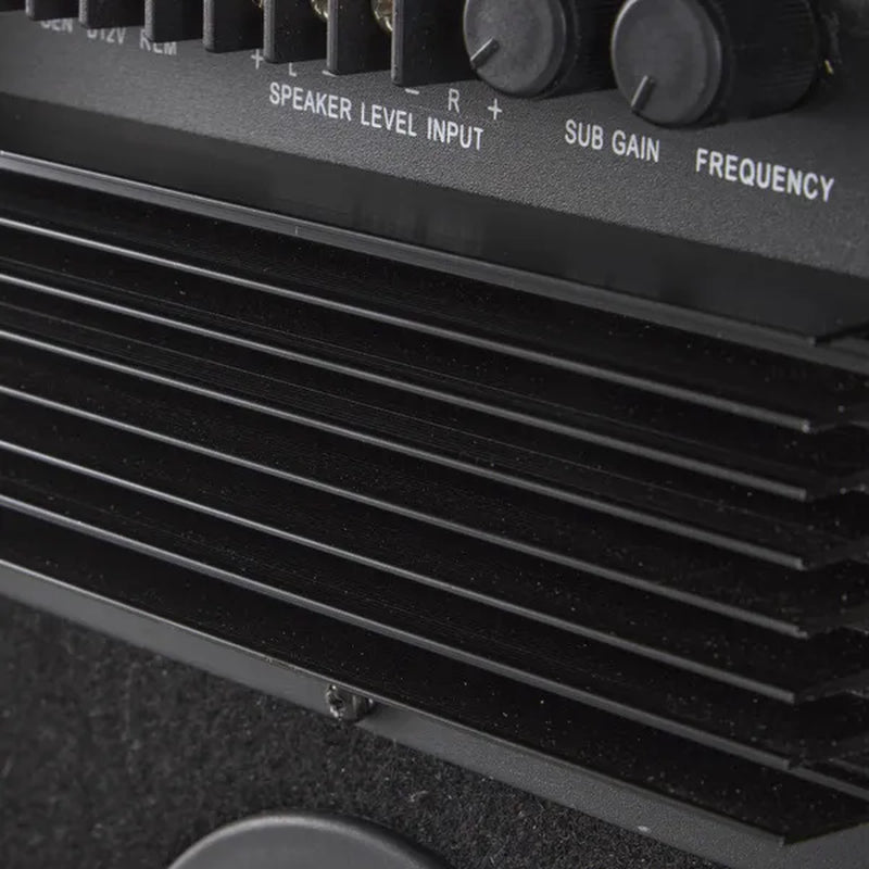 Pyle Car Audio 10 Inch 500W Carpeted Subwoofer Tube Speaker, Rear Vented Design