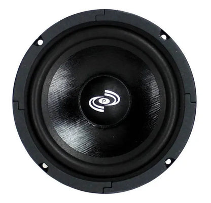 Pyle 6.5" 300W Car Mid Bass Midrange Woofer Audio Speaker 8 Ohm Black (Open Box)