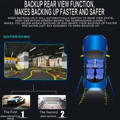 Amprime 2 Din Car Radio 7" LCD Touch Screen Autoradio 7018B Multimedia Player Bluetooth Car Stereo Radio Support Mirror-Link Rear View Camera