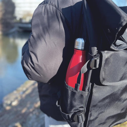 Stainless Steel Water Bottles,17Oz/500Ml Insulated Water Bottles,Dream Pink Metal Water Bottle Keeps Drink Cold and Hot,Bpa Free Kids Water Bottles for School,Gym,Travel,Sports