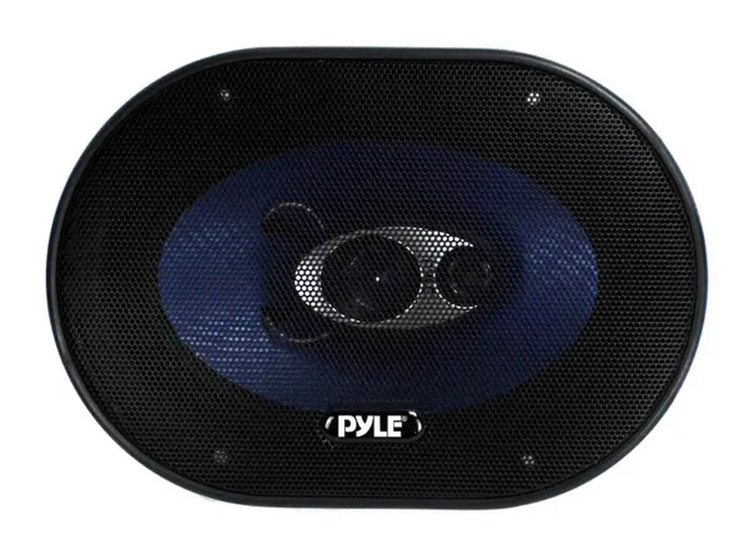 Pyle PL683BL 6X8" 720 Watt 3-Way Car Coaxial Audio Speakers Stereo - Blue