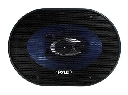 Pyle PL683BL 6X8" 720 Watt 3-Way Car Coaxial Audio Speakers Stereo - Blue