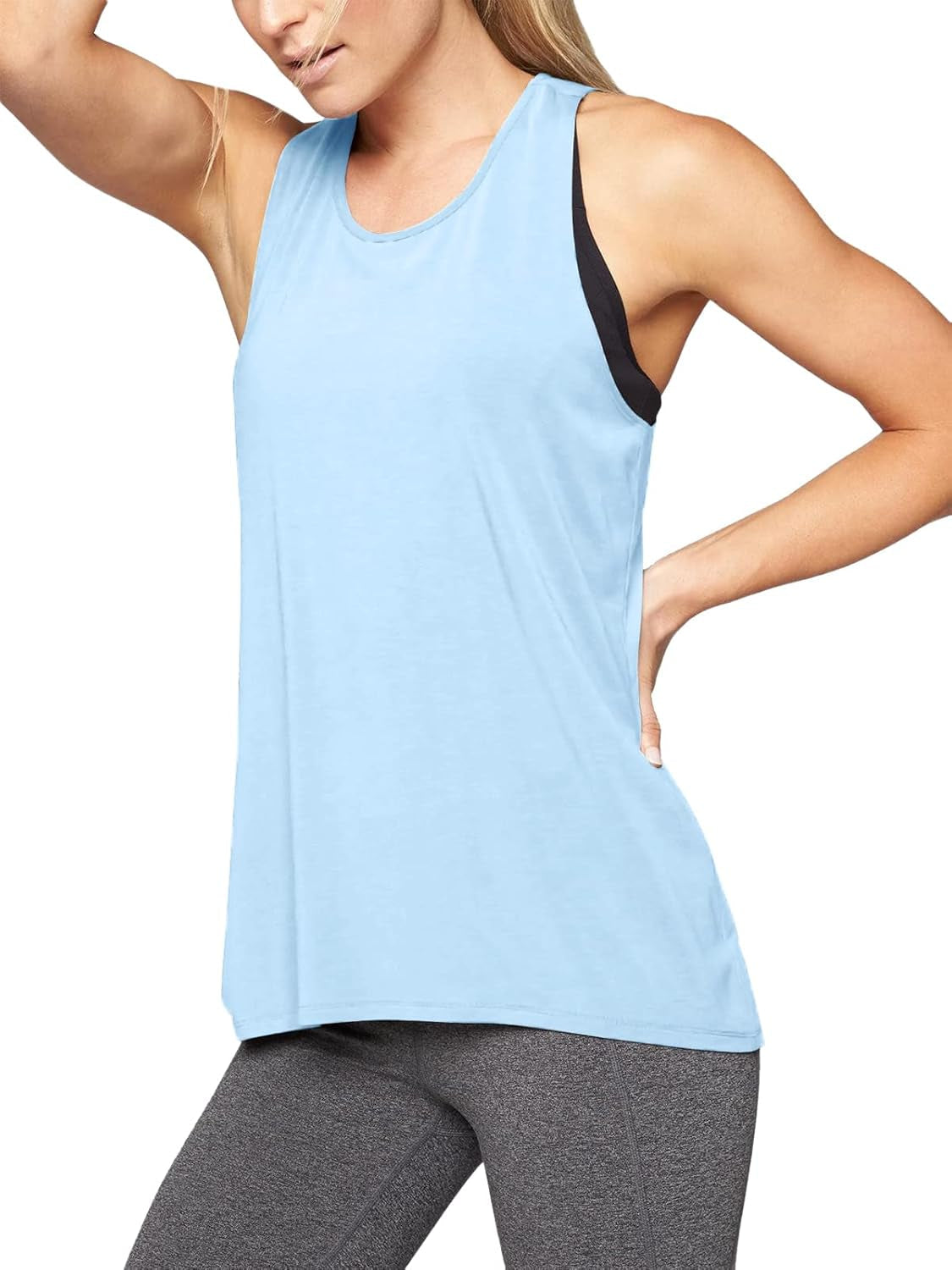 Workout Tops for Women Yoga Athletic Shirts Tank Tops Gym Summer Workout Clothes