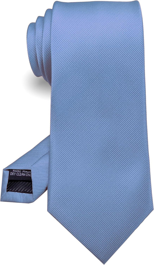 Solid Color Tie Formal Necktie for Men