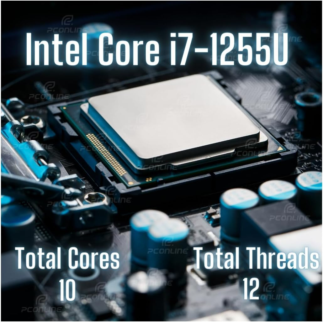 17 Laptop, 17.3" HD+ Touchscreen, Intel Core I7-1255U Processor, 16GB RAM, 512GB SSD, Webcam, HDMI, Wi-Fi, Windows 11 Home, Silver