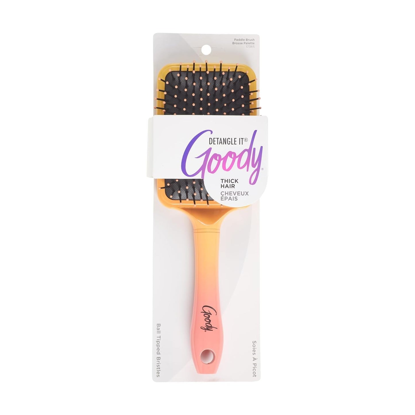 Dream Detangle It Paddle Brush, Detangler Brush with Flexible Bristles, Use as a Detangling Brush or Styling Brush to Tackle Tangles, Knots & Reduce Frizz, Brush for Thick Hair, Ombre