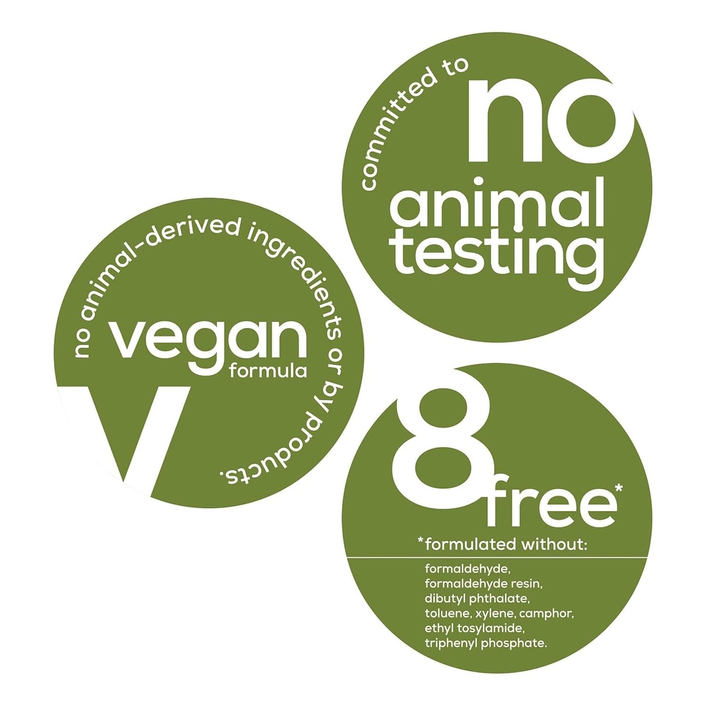 Salon-Quality Nail Polish, 8-Free Vegan, Burgundy Red, Nailed It, 0.46 Fl Oz