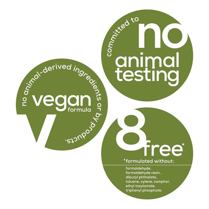 Salon-Quality Nail Polish, 8-Free Vegan, Burgundy Red, Nailed It, 0.46 Fl Oz