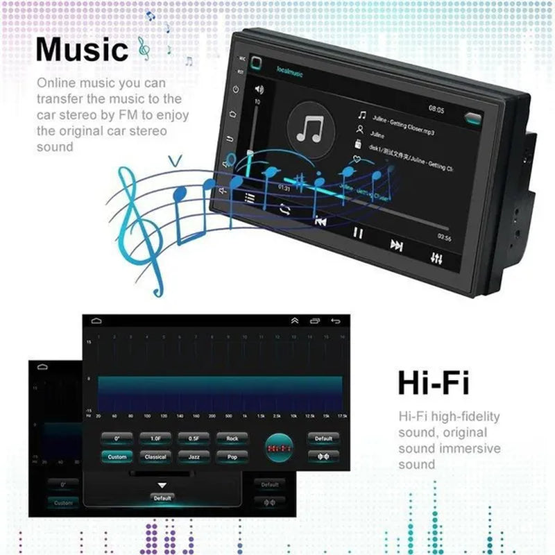UNITOPSCI New【For Mercedes-Benz Smart 2005-2010】2Din Android 11 Car Stereo Radio 9'' HD Touch Screen Car MP5 Player Autoradio GPS Support Hifi WIFI Bluetooth Mirror Link FM/RDS Radio with AHD Camera& DVR