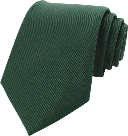 Solid Color Tie Formal Necktie for Men