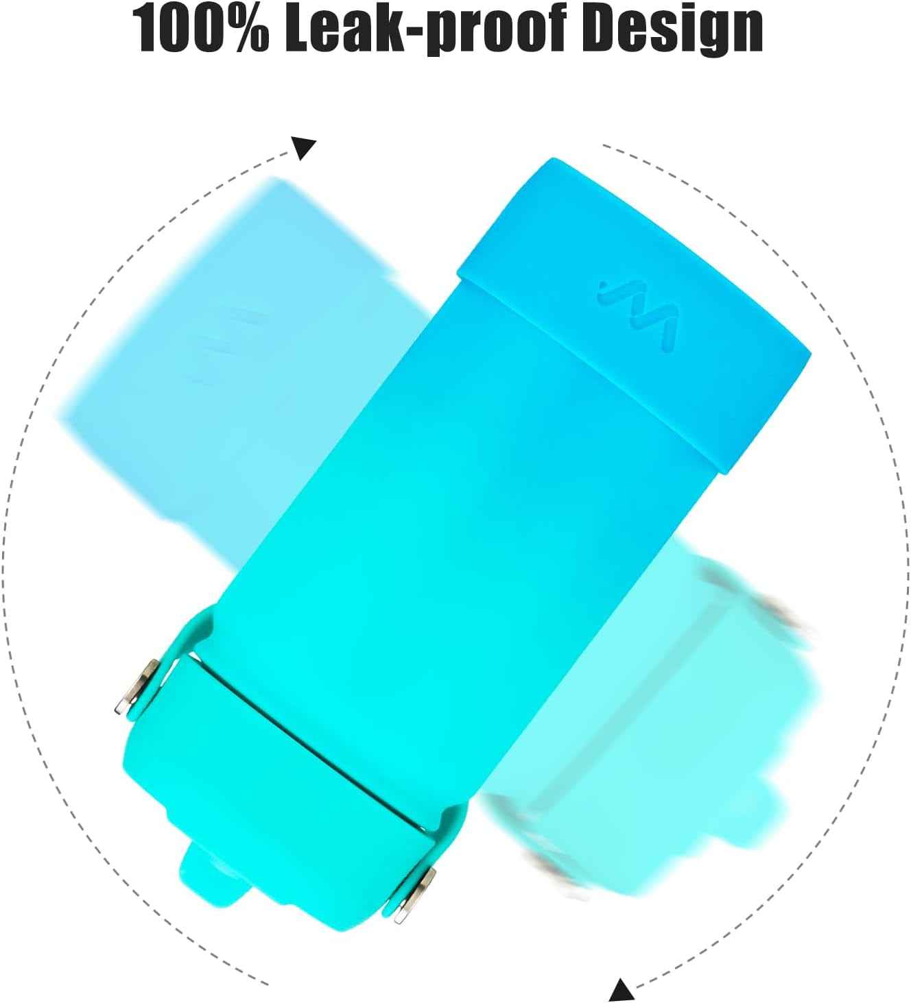 Kids Water Bottle with Boot, Insulated Stainless Steel Wide Mouth Metal Water Bottle with Leakproof Straw Lid for School, Girls, Boys