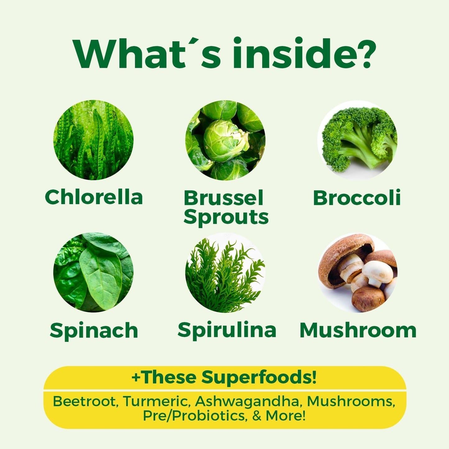 Superfood Fruits and Veggies Gummies (120 Chews), 12+ Superfruits & 30 Veggies, Fruit & Herbs, Fruit and Vegetable Vitamins, Non-Gmo, Pectin-Based, Gluten-Free