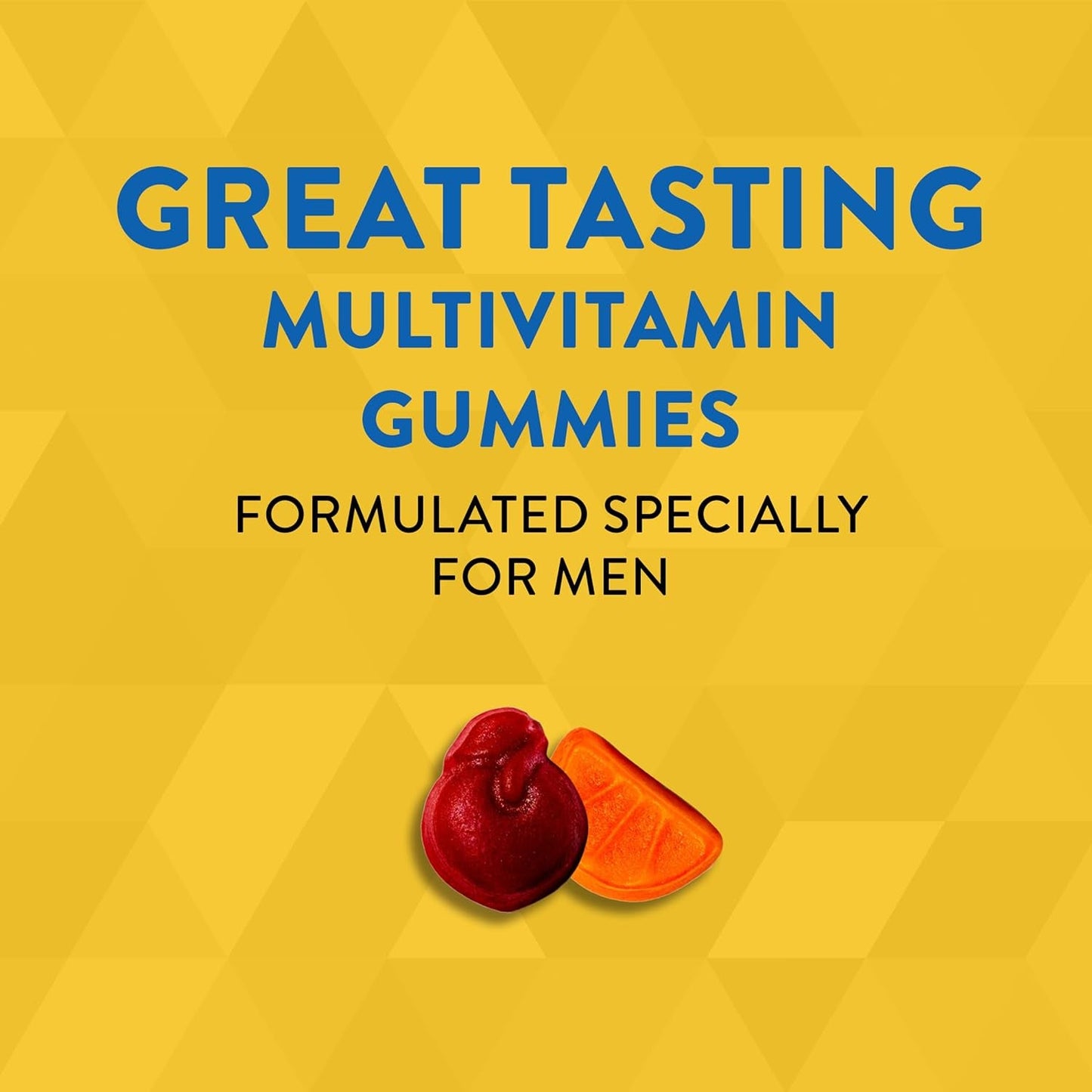 Alive! Men'S Daily Gummy Multivitamin, Supports Energy Metabolism*, Muscle Function*, B-Vitamins, B-Vitamins, Gluten-Free, Vegetarian, Fruit Flavored, 60 Gummies (Packaging May Vary)