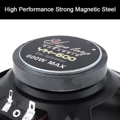 1 Piece 6 Inch 600W 2-Way Car Hifi Coaxial Speaker Door Auto Audio Music Stereo Full Range Frequency Speakers