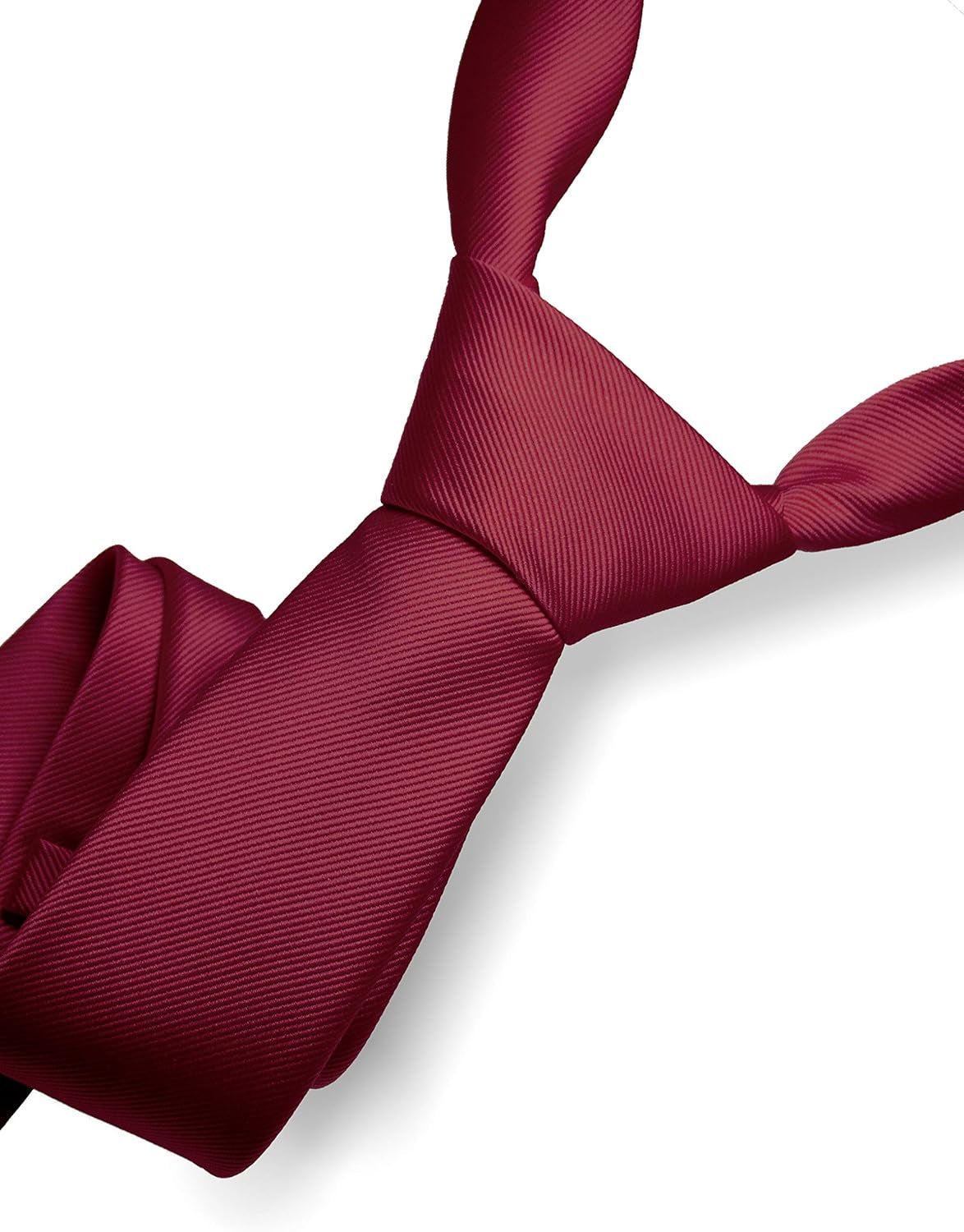 Solid Color Tie Formal Necktie for Men